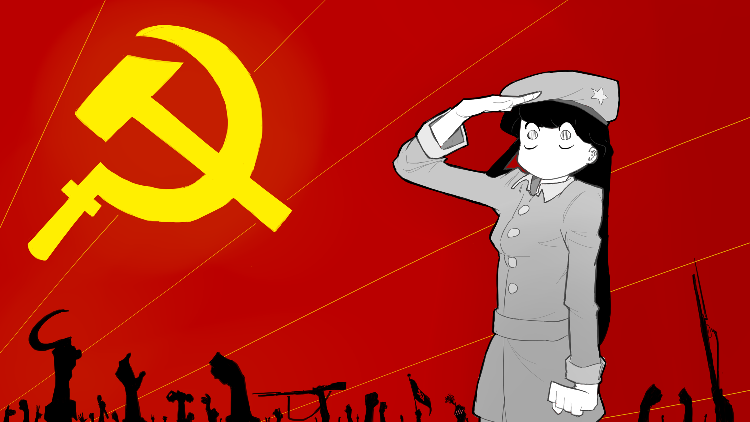 Transgender communism anime